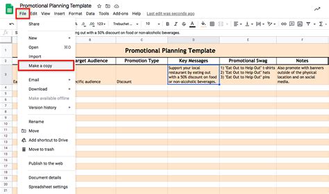 How To Create A Promotional Plan For Your Business With Template