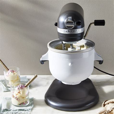 Kitchenaid Ice Cream Maker Attachment For Stand Mixer On Food52