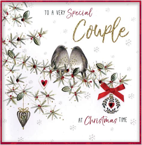 Maybe you would like to learn more about one of these? Boxed Special Couple Special Luxury Handmade Christmas Card | Cards