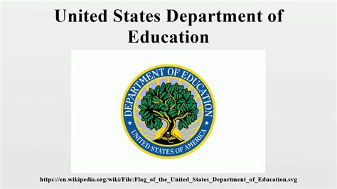 United States Department Of Education Youtube