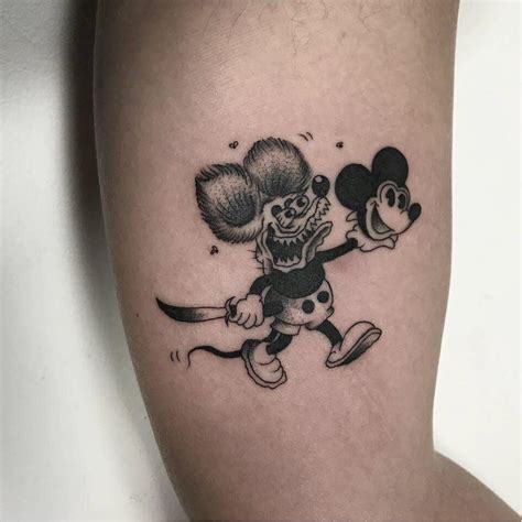 Tattoo Uploaded By Tattoodo • Rat Fink Tattoo By Arno Van Putte