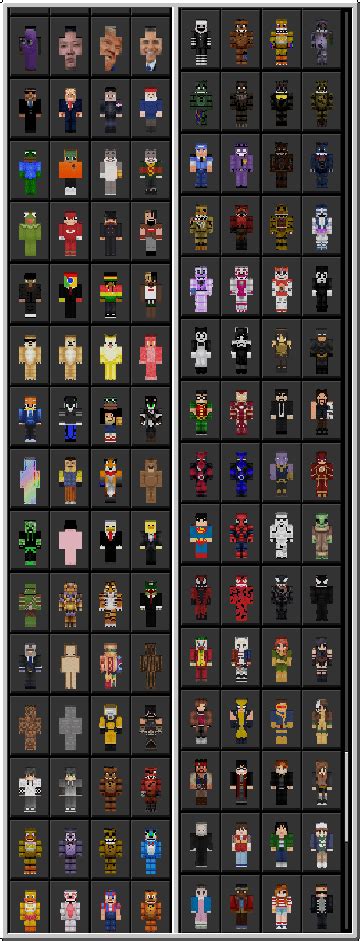 In this addon there will be 13 new custome armors. MCPE/Bedrock Casual Skin Pack 4.0 BIG UPDATE! - Minecraft ...