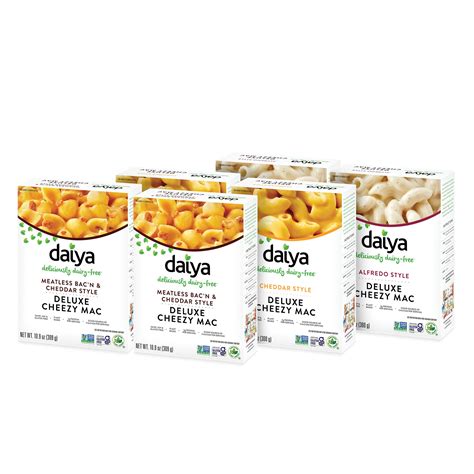 Buy Daiya Cheezy Mac Variety Pack Cheddar Bac N Cheddar Alfredo