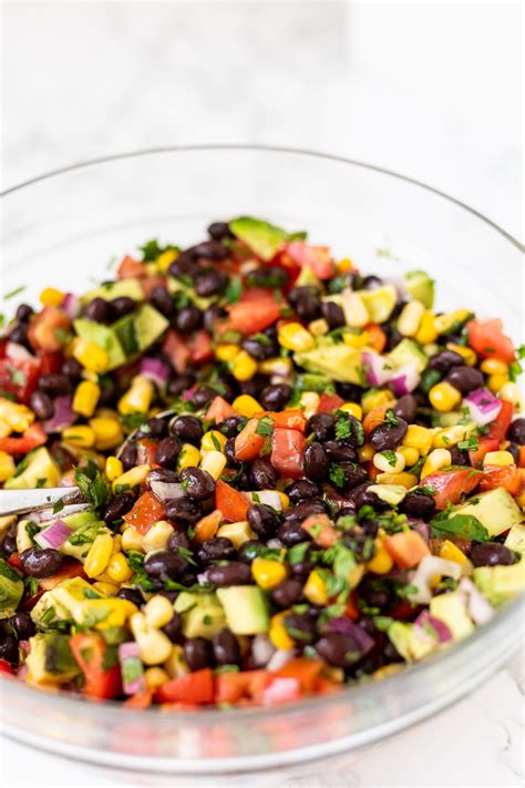 Mexican Black Bean And Corn Salad · Love And Good Stuff