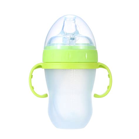 Buy 240ml 8oz Baby Water Bottle With Straw Wide Mouth Milk Feeding