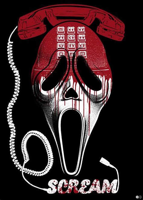 Scream 1996 Art Poster Horror Movie Art Horror Movie Posters