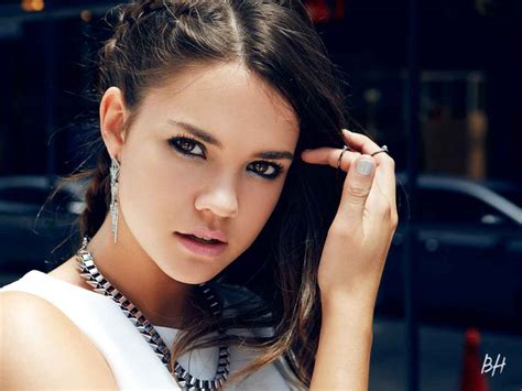 Maia Mitchell Photoshoot For Beauty High Style Caster July Celebsla Com