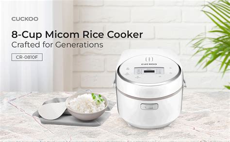 Amazon Com Cuckoo Cr F Cup Uncooked Micom Rice Cooker