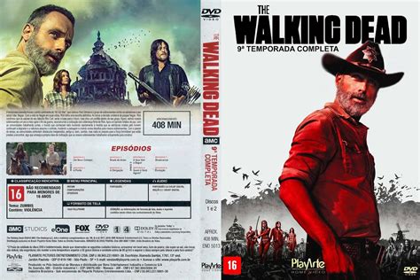 The Walking Dead 9ª Temporada Discos 1 E 2 Gigante Das Capas 2
