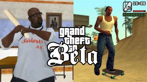 Gta San Andreas Beta Missions And Removed Features Youtube