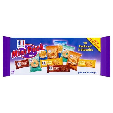 Hill Biscuits Mini Pack Mix 292g Multipack Biscuits Iceland Foods