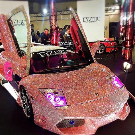 Missbecca Pink Car Pink Lamborghini Fancy Cars