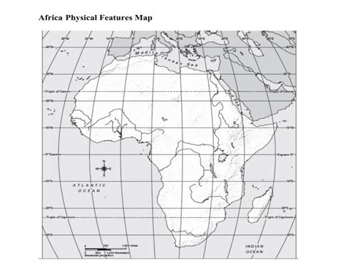 It's expected to double by 2021. Africa Physical Features EXAM - Printable