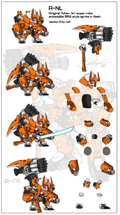 Mecha Flash Sprites 2 By Nch On Newgrounds