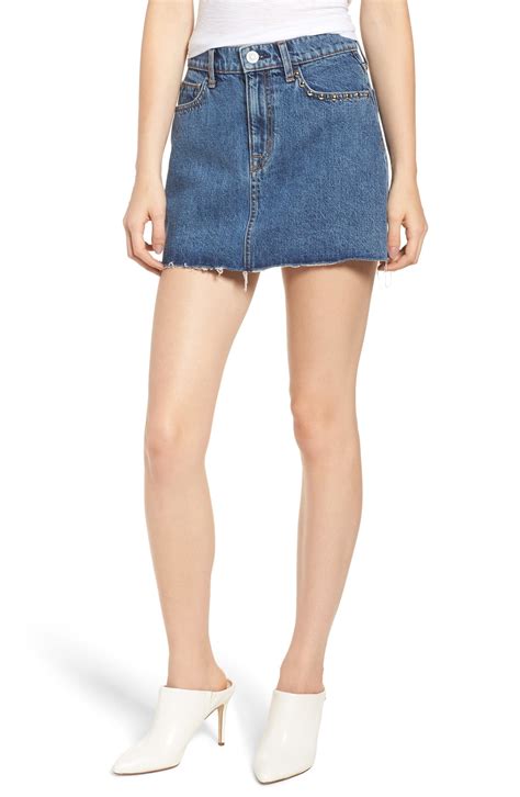 Hudson Jeans Viper Mini Denim Skirt