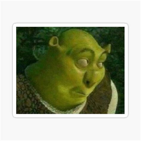 Shrek Oop Meme Sticker For Sale By Caitlinfindlay Redbubble