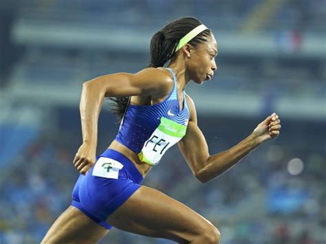 Allyson michelle felix oly (born november 18, 1985) is an american track and field sprinter who competes in the 100 meters, 200 meters, and 400 meters. \'Faith leads my life,\' says Olympic runner Allyson Felix ...