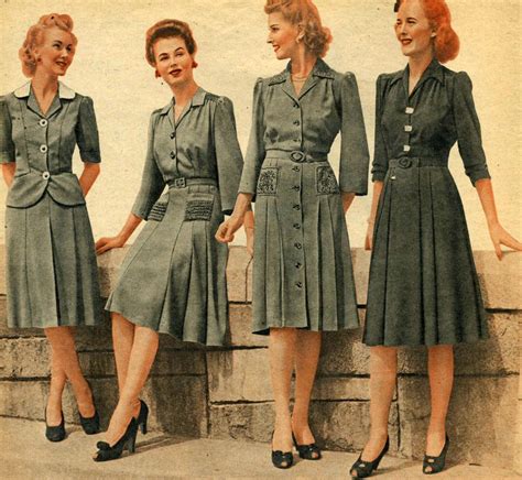 Прически и мода 1940 х годов 1940s Fashion Women 1940s Fashion 1940s Women