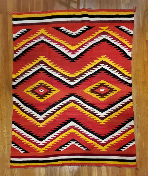Navajo Transitional Blanket Ca 1890s