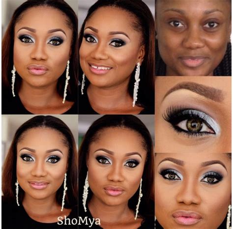 Before Meets After Shomya Loveweddingsng Amazing Makeup