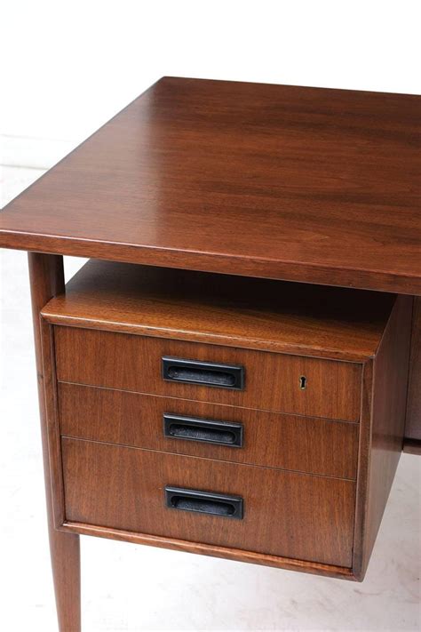I received them sooner than expected. Mid-Century Modern Floating Teak Wood Desk, circa 1960 at ...