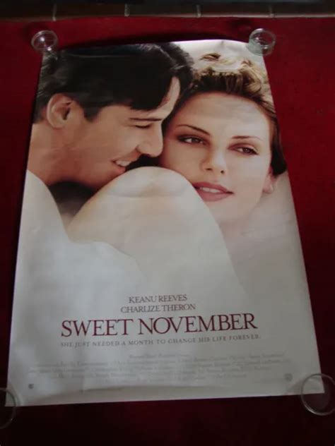 Sweet November Starring Keanu Reeves Film Poster 100 X 69 Cms 764