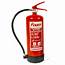 1 X 6 Litre 6L Foam Fire Extinguisher With Bracket1 