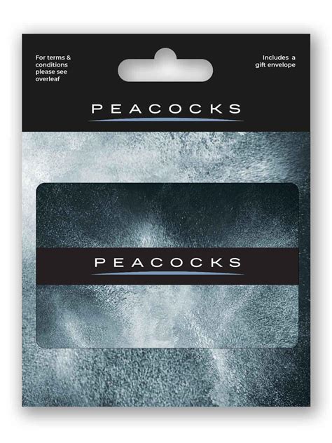 Amazon.co.uk gift cards* can be redeemed towards millions of items at. Gift Card | Peacocks