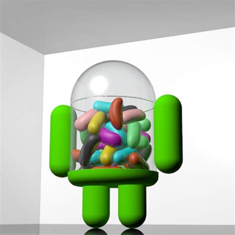 Android Jellybean Mascot 3d Model Cgtrader