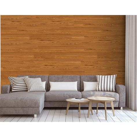Luxury Vinyl Wood Grain Sticker For Wall And Floor Use 36x6pc