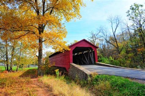Here Are 6 Of The Most Beautiful Maryland Covered Bridges To Explore