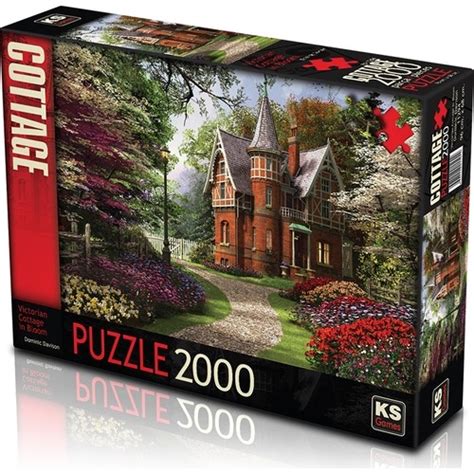Ks Games Victorian Cottage In Bloom Dominic Davison 2000 Puzzel