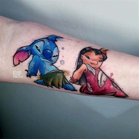 Disney Stitch Lilo Stitch Lilo And Stitch Tattoo Lilo And Stitch