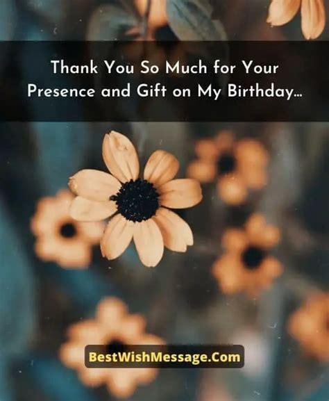 72 Thank You Messages For Birthday Party And T Appreciation Notes
