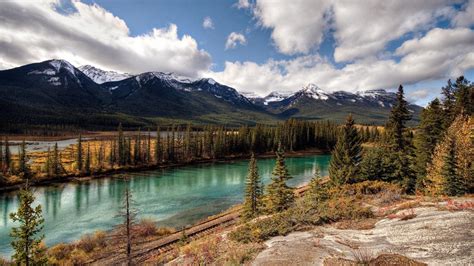 Herbert Lake Banff National Park Canada Wallpapers Wallpaper Cave