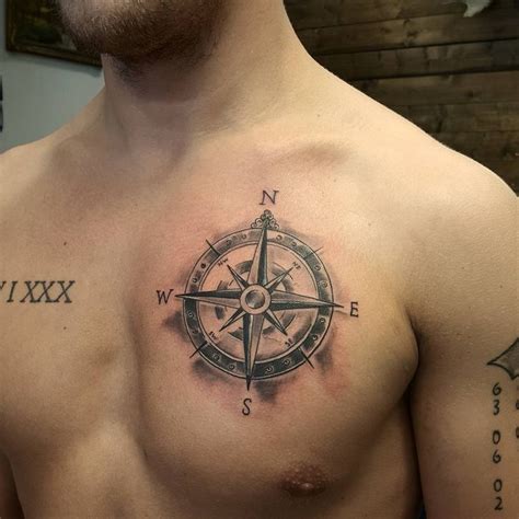 120 Best Compass Tattoos For Men Improb Compass Tattoo Men Compass