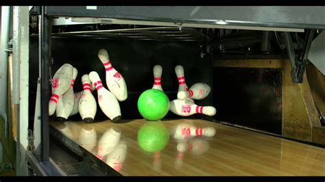 Bowling Strike In Slow Motion Youtube