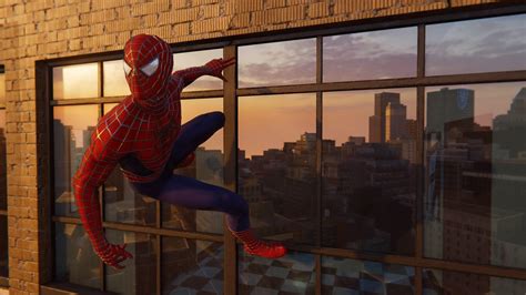 First Screenshot With The Raimi Suit Rspidermanps4