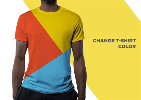 With these free mockup templates you don't have to wait for your artwork to be reproduced with ink, instead you can digital superimpose your design to test the sizing, positioning and colours directly within adobe photoshop. T-shirt Mockup in PSD Download For Free | DesignHooks