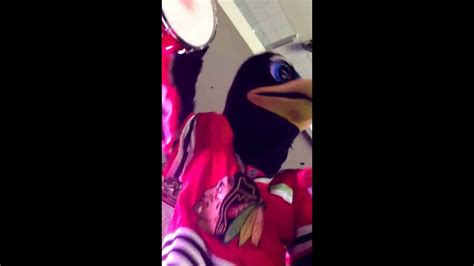 Tommy Hawk Starting The Lets Go Hawks Chant Youtube