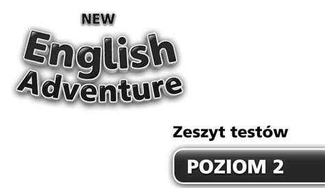 New English Adventurekl2testy