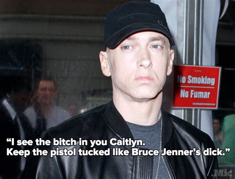 Forever The Asshole Eminem Attacks Caitlyn Jenner In New Freestyle Mic
