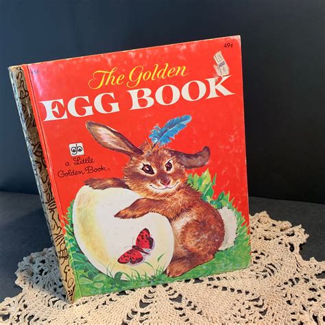 The Golden Egg Book By Margaret Wise Brown Little Golden Etsy