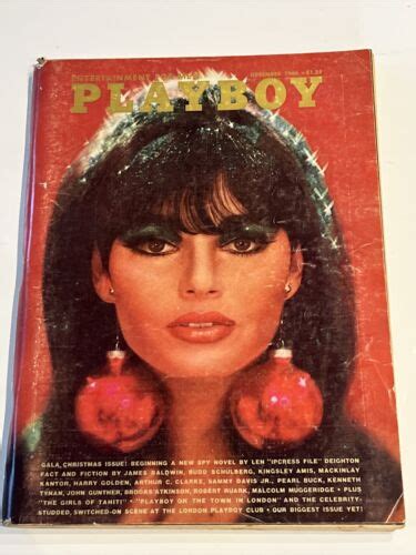 Playboy Magazine December Playmate Susan Bernard Centerfold