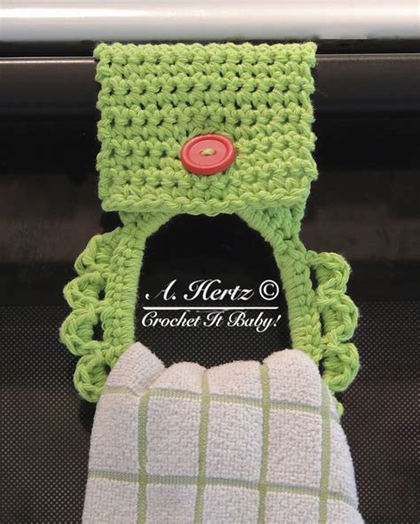 Free Pattern Cute Crochet Pattern For A Towel Holder Knit And My Xxx