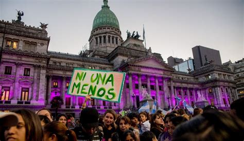 Ni Una Menos Hito En La Historia De La Sociedad Argentina Noticias