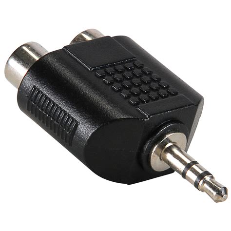 Mm Stereo Plug To Dual Rca Jack Adapter Ebay