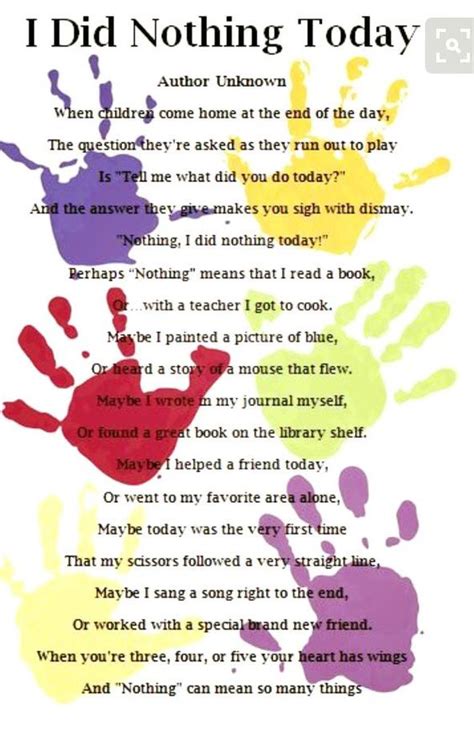 Pin by Joyce McKelvy on home daycare stuff | Preschool poems, Preschool