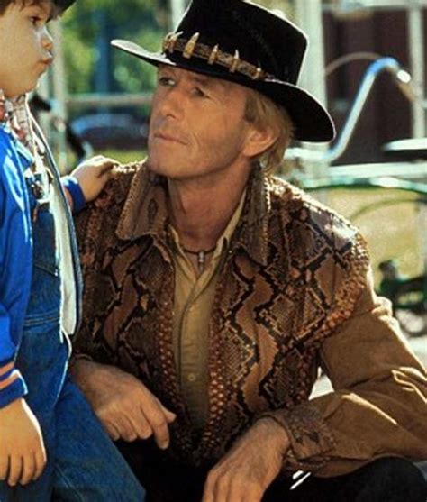 Crocodile Dundee Leather Jacket Paul Hogan Mick ‘crocodile Dundee Jacket