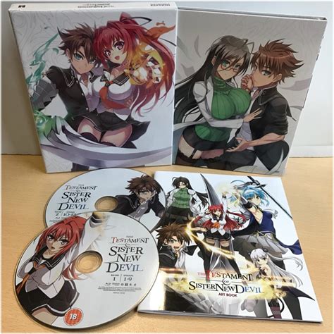 [unboxing] the testament of sister new devil season 1 all the anime